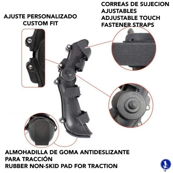 Férula ajustable para Perros