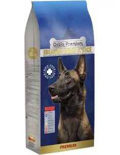 Pienso Perros Pork y Rice Premium Ortín 15Kg - Piensos -31,00 € Novecan
