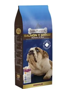 Pienso Perros Salmón y Arroz Premium Ortín - Piensos -6,99 € Novecan