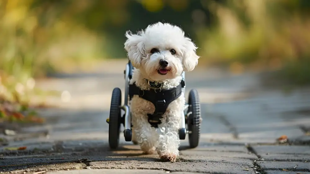 Enseñar a tu perro a usar la silla de ruedas