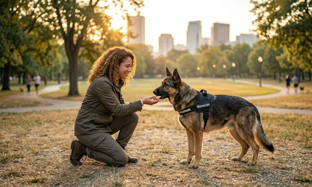 Ansiedad urbana en perros: pasos para que pasee sin bloqueos ni tirones 2 Novecan - Ortopedia y Accesorios para Mascotas 2026 ansiedad urbana en perros